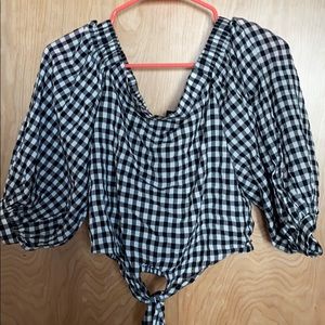 Off the shoulder top!